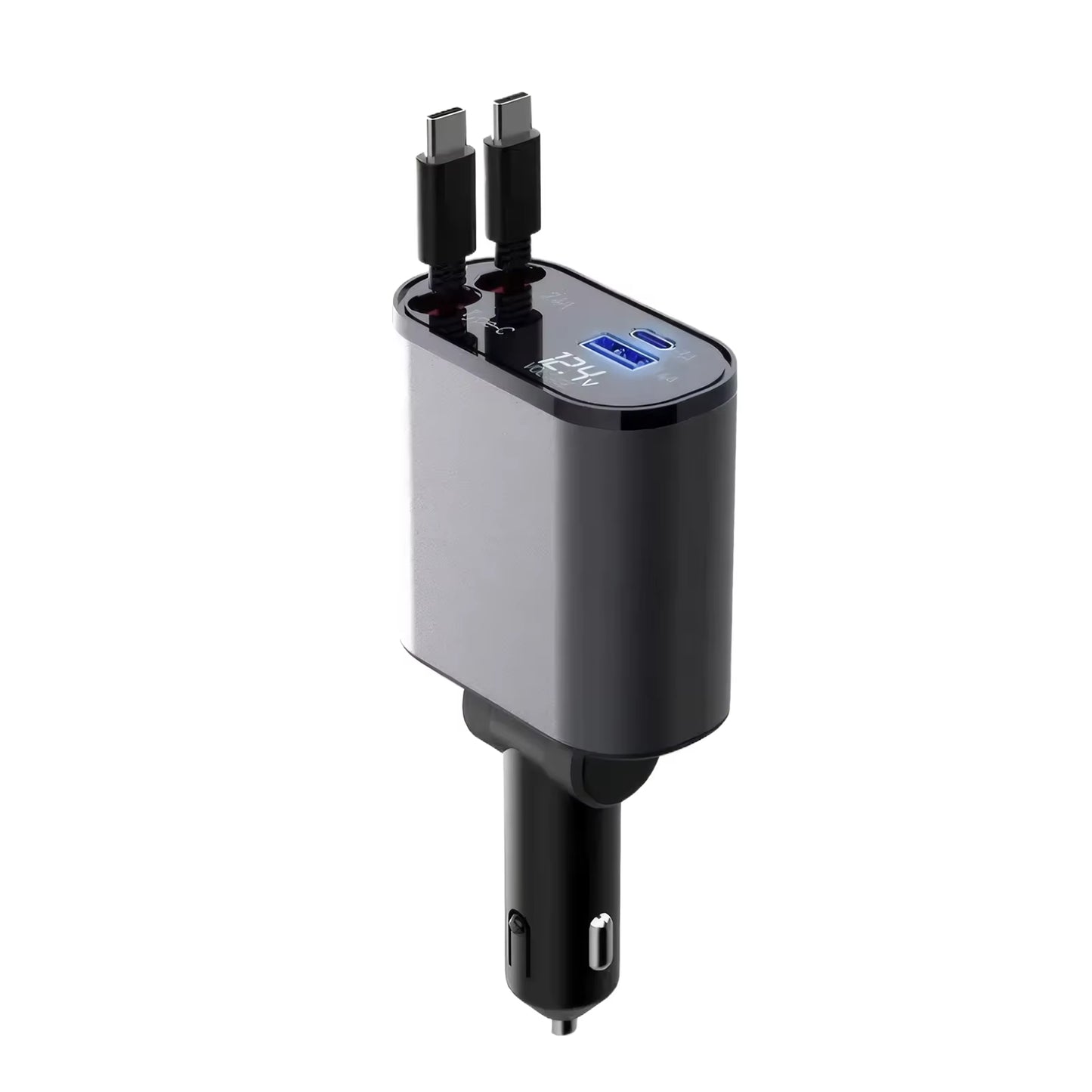 Intelligent Car Charger Usb C Super Fast Charger for Car Phone Smart System for Car Car Fast Charger